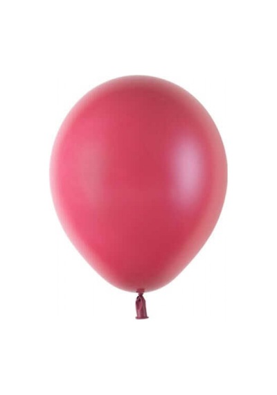 Balon Düz 12 İnc Bordo Vişne Pk:100 Yeni Çok Renkli