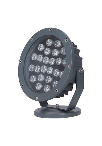 Bahçe Led Armatür Paslanmaz Dekoratif Dış Mekan Aydınlatma Lamba Spot Gösteri Sıcak Beyaz A-1306 24w 220v Ip68 Sıcak Beyaz