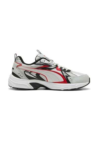 Puma Milenio Tech Siyah Kadın Sneaker Gri - Kırmızı
