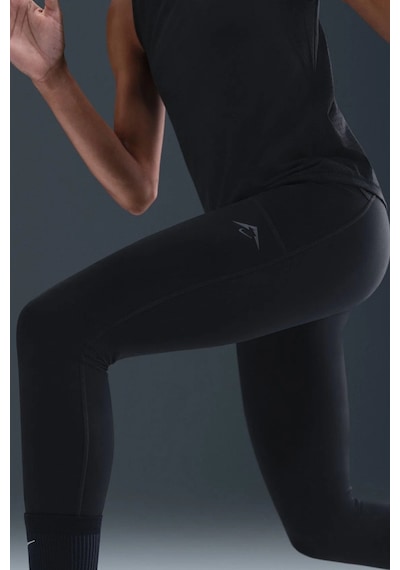 Nike Trail Dri Fit Hr 7/8 Womens Tight Yüksek Bel Toparlayıcı Kadın Tayt Siyah