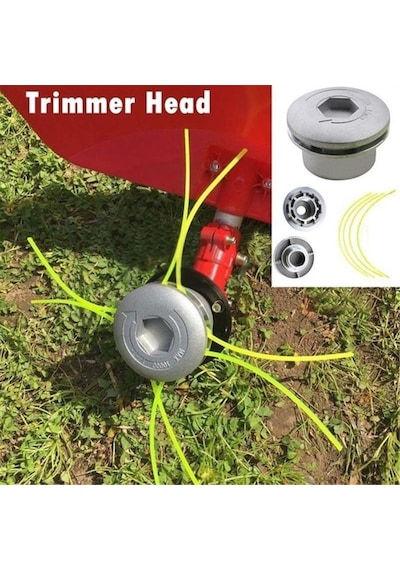 Motorlu Tırpan Ahtapot Başlık Ve 4 Mm 28 Mt Misina