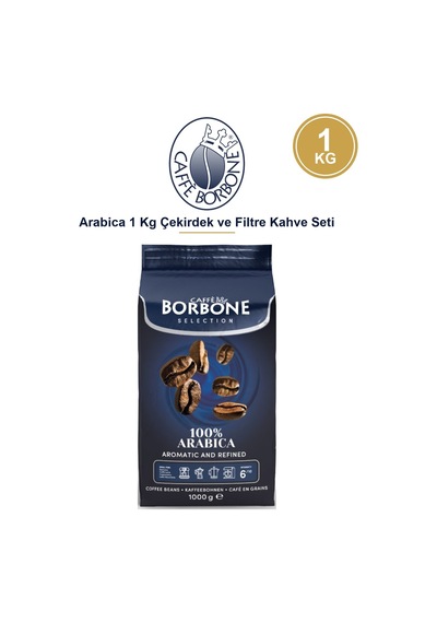 Caffe Borbone %100 Arabica 1 Kg Çekirdek Kahve - Nespresso Değil, Espresso Makinesi Ve Öğütücü İçin