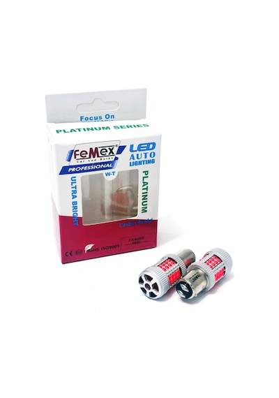 Femex Platinum P21w-1157 Bay15d Çift Duy Decoderli Stop Fanlı Led Ampul