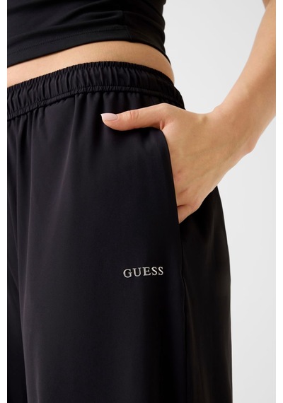 Guess Nat Aktif Relaxed Fit Kadın Eşofman Altı V6rb21wl232 Siyah