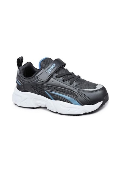 Jump 29604 Unisex Çocuk Sneaker Günlük Spor Ayakkabı Siyah Siyah