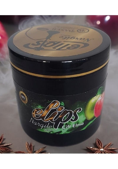 Elips Çift Elma Anason Kokulu Nargilemelası Bitkisel 250g