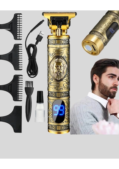 Kablosuz - 470 - Şarjlı Profesyonel Tıraş Makinesi 1800 Mah - Glblseme - Lityum Pil