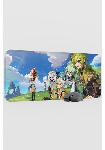 Sucrose Genshin Impact Anime Oyuncu V5 - 70x30 Xl Gaming Mouse Pad Fare Altlığı