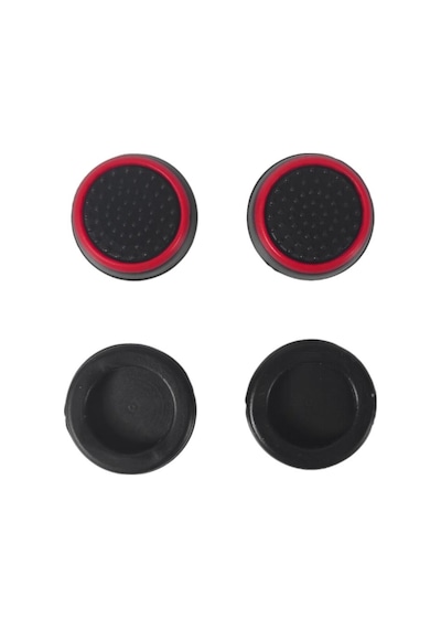 Ps4/ps5/xbox Analog Koruyucu 4lü Paket Siyah Kırmızı - Gp5-22