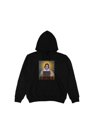 Startmore Adrift Pear Siyah Oversize Unisex Kapüşonlu Sweatshirt Hoodie Siyah