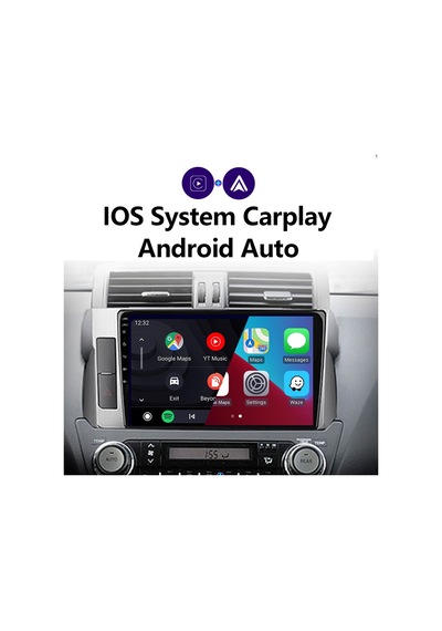 Toyota Prado 2014-2017 Android Multimedya 2/3gb Carplay 9'' Hdıps