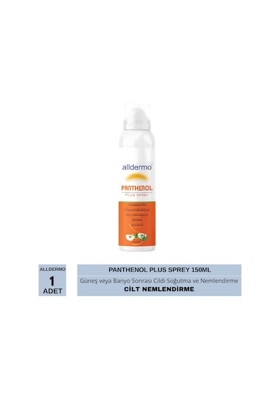 Alldermo Panthenol Plus Sprey 150ml 1 Adet