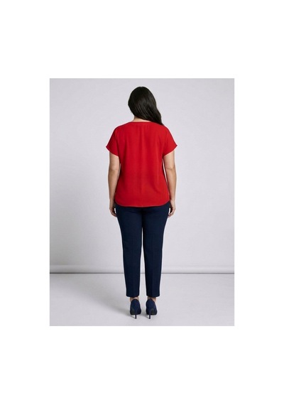 Hanezza Büyük Beden V Yaka Yarasa Kol Jessica Krep Bluz - Pudra, Dubai Yeşili, Siyah, Beyaz Kırmızı - 640407848 Kırmızı Hanezza Büyük Beden V Yaka Yarasa Kol Jessica Krep Bluz - Pudra, Dubai Yeşili, Siyah, Beyaz Kırmızı - 640407848 Kırmızı