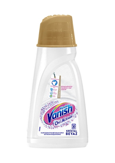 3 Adet Vanish Kosla Multipower Beyazlar Için 1000 Ml Sıvı Leke Çıkarıcı Deterjan Güçlendirici
