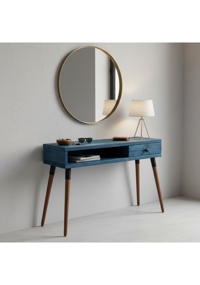 Mobenta Neo Entry: Masif Dresuar 1 Çekmece 1 Bölme - 120 Cm Ig Mavi