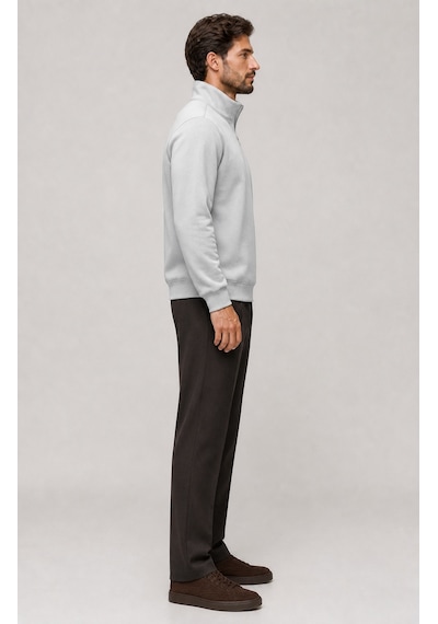 Redline Runi Basic Regular Fit Pamuklu Kışlık Sweatshirt Gri