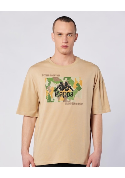 Kappa Tarsty Tee Erkek Bej Comfort Tişört