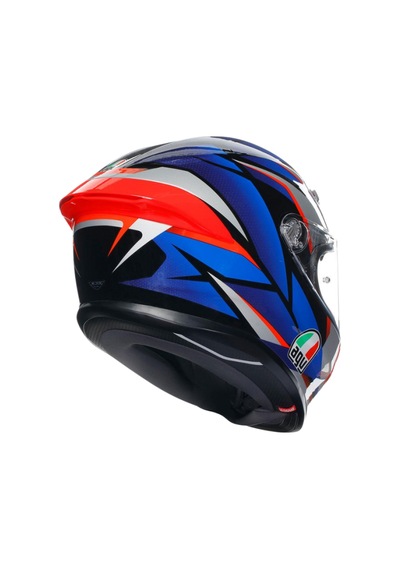 Agv K6 S Slashcut - Black / Blue / Red Diğer