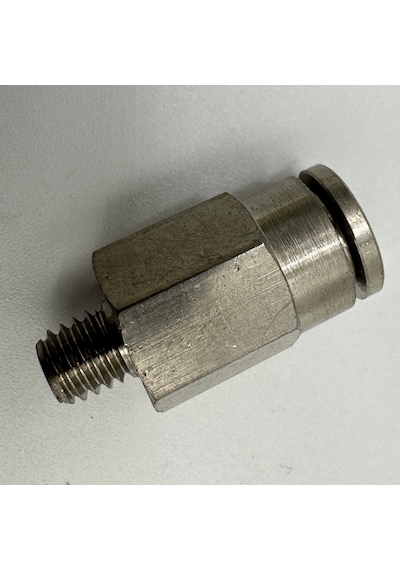 Metal Düz Yağlama Rekoru 4mm - 1/8