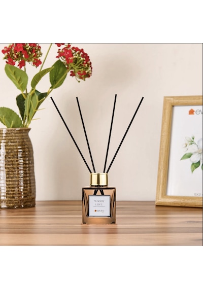 Deco Woody Love Çubuklu Oda Kokusu - Kahverengi - 100 Ml Diğer