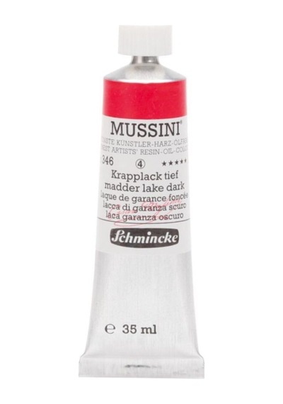 Schmincke Mussini Artist Yağlı Boya 35 ML Seri 4 346 Madder Lake Dark