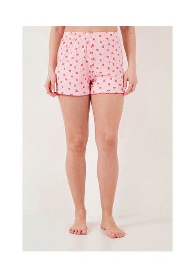 Lela Bayan Pijama Takımı 65770837 Kırmızı-pembe