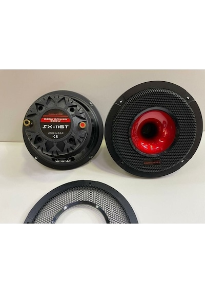 Aqoustics Sx-116t 16 Cm Horn Midrange 800 Watt Maximum Power 2 Adet