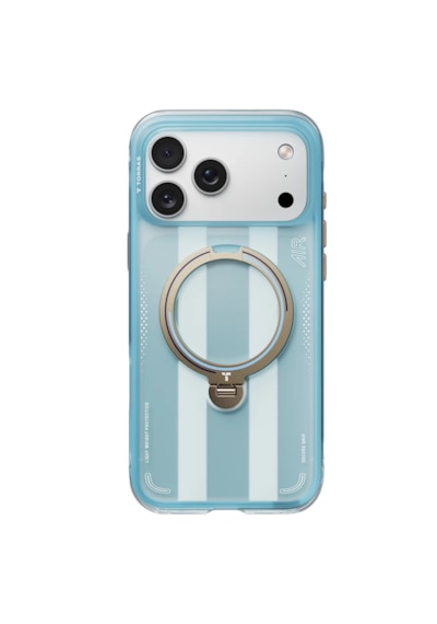 Torras Apple iPhone 17 Pro / 18 Pro Uyumlu Ostand Q3 Air World Cup Serisi Magsafe Kılıf Açık Mavi