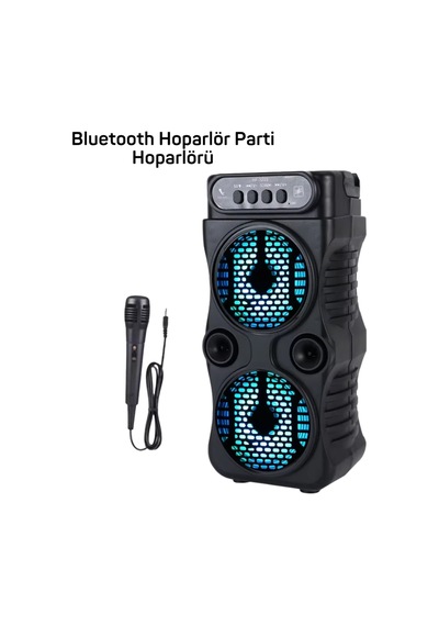 Led Parti Işıklı Bluetooth Hoparlör