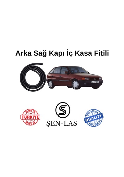 Opel Astra F Hatcback 1991-2002 Şen-las Sağ Arka Kapı Fitili Şl6303