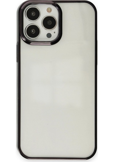 Apple iPhone Uyumlu  14 Pro Max Kılıf Element Silikon -  Siyah