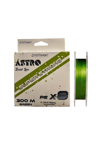 Remixon Astro 8x 0.18mm 300m Green İp Misina
