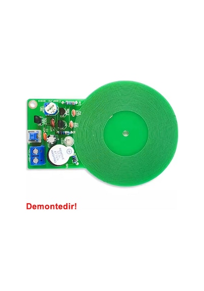 Metal Sensör Diy Kit Dedektör Elektronik Lehimleme Eğitim Devresi Dc 5v 60mm Temassız Algılayıcı