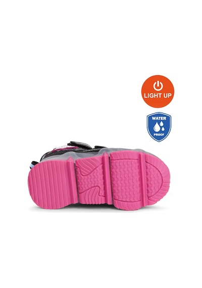 Buckhead 3034 Snowy Waterproof-ışıklı Anatomik Çocuk Bot Siyah Siyah