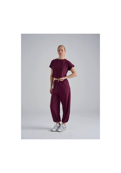 Lismina Balon Pantolon - Jogger Mürdüm