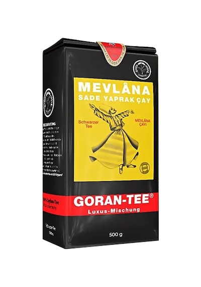Mevlana Sade Yaprak Goran Tee Siyah Dökme Çay 500GR
