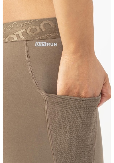 Maraton Active Slimfit Kadın Fitness Kakao Tayt 21974-kakao Kahverengi