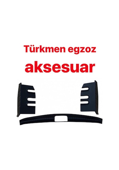 2012-2017 Dacia Duster Bagaj İçi Plastik 3 Parça