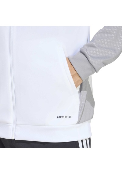 Whıte/black Adidas Erkek Futbol Eşofman Üstü Tiro26c Tr Jkt Ka7682 Beyaz