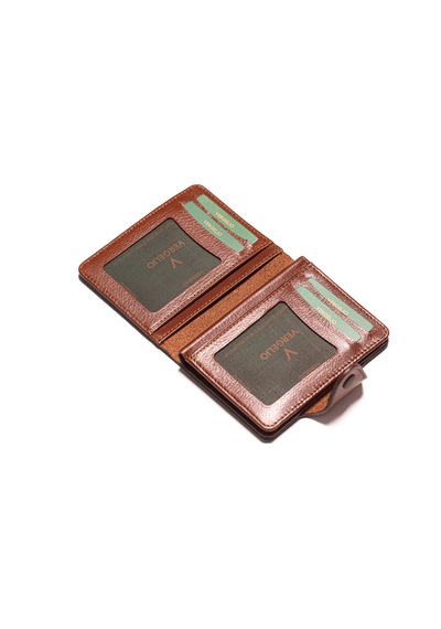 Tea Cüzdan & Kartlık Erkek 866 Vergelio Purse Matte Crystal Wallet Card Holder Kırmızı