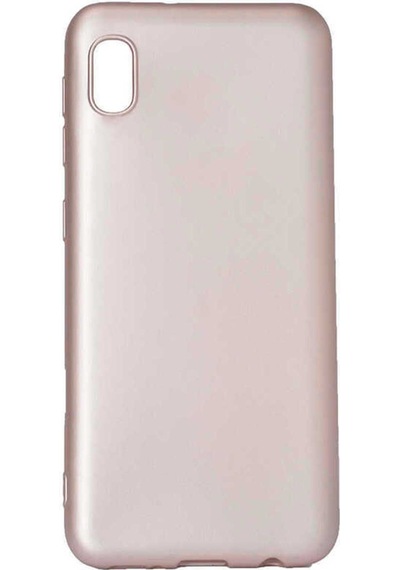 Galaxy A01 Core Kılıf Zore Premier Silikon Kapak Rose Gold
