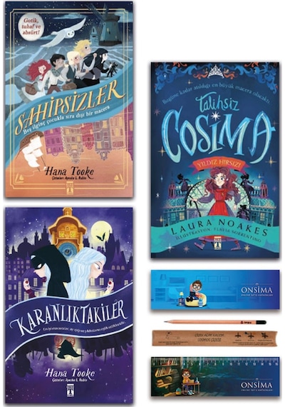 Genç Timaş Talihsiz Cosima Yıldız Hırsızı - Sahipsizler - Karanlıktakiler Set 3 Kitap