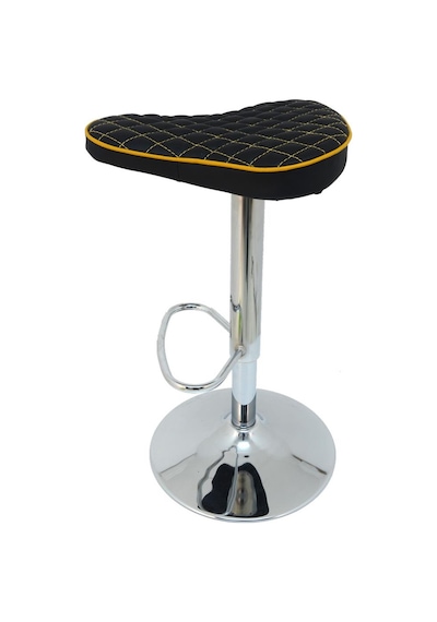 Mobilyakeyfi Boombar Bar Taburesi - Sarı Deri - 9538S0113