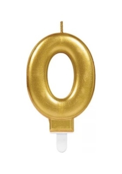 Mey İthalat 0 Rakam Mum Gold Renk Diğer