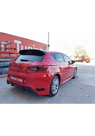 Seat Leon ( Tdı) Aero Arka Tampon Eki----fibersan Tuning