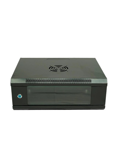 Racksan Ml-6404s 4u Duvar Tipi Kabinet 200-530-400 Raf+fan+priz Kdo