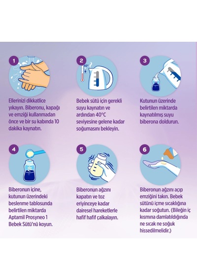 Mey İthalat Prosyneo Bebek Sütü No1 0-6 Ay 400 Gr