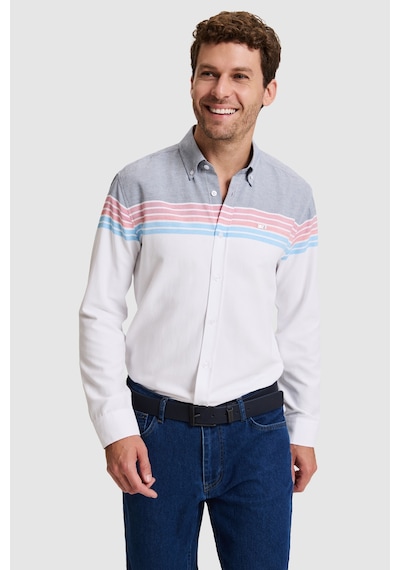 U.S. Polo Assn. Erkek Lacivert Uzun Kollu Gömlek 50324733 Vr033
