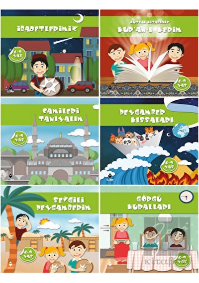 6-9 Yaş Evde Karakter Eğitimi Seti (6 Kitap) Tire Kitap  -  Tire Kitap