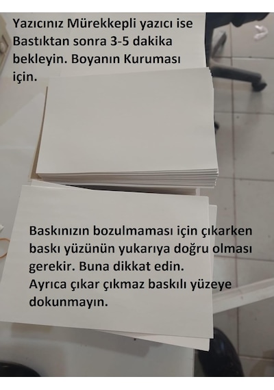 Lexroo A6 Etiket Tüm Yazıcılar İçin 100 Adet Mat Kuşe Yapışkanlı Etiket -10x15 Cm -a6 Boş Standart